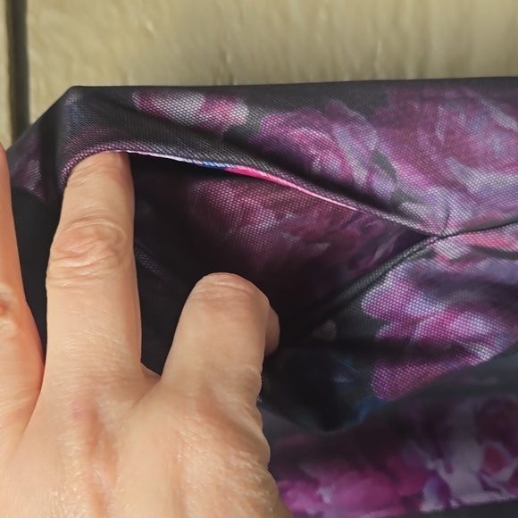 Torrids High Waisted A-Line Mini Skirt Black Gray Pink Mesh Overlay 3x - Picture 8 of 14